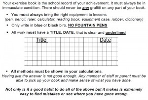 presentation rules in the classroom